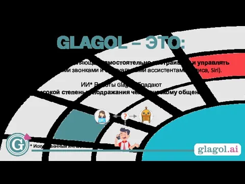 GLAGOL – ЭТО: WEB платформа позволяющая самостоятельно настраивать и управлять автоматическими звонками