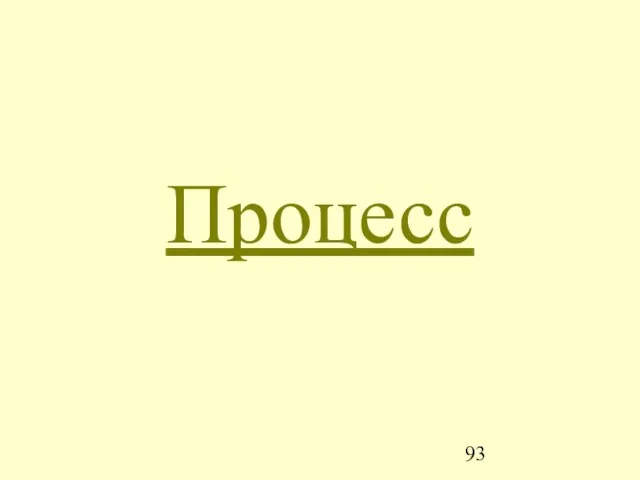 Процесс