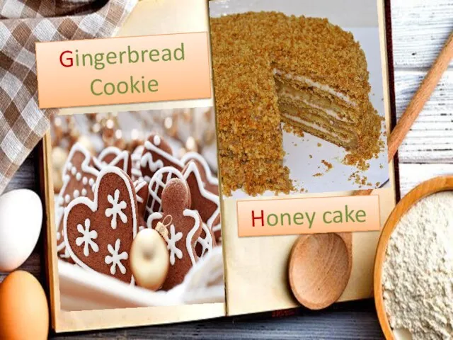 Gingerbread Cookie Honey cake