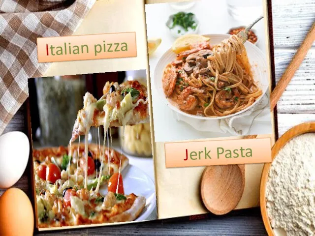 Italian pizza Jerk Pasta