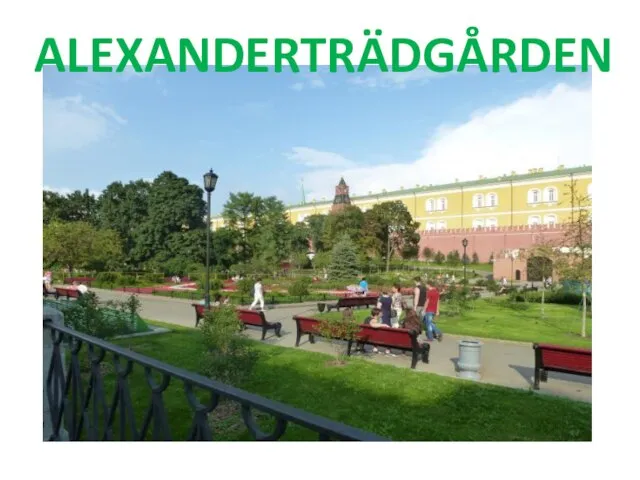 ALEXANDERTRÄDGÅRDEN