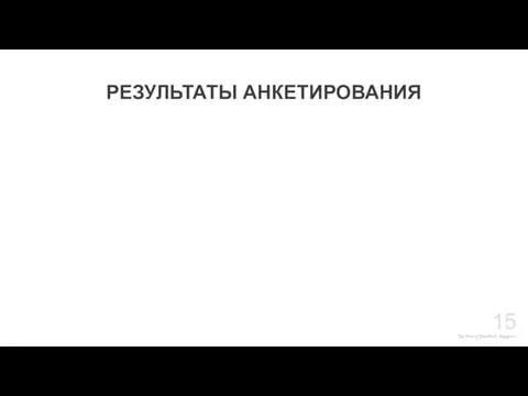 РЕЗУЛЬТАТЫ АНКЕТИРОВАНИЯ The Power of PowerPoint - thepopp.com