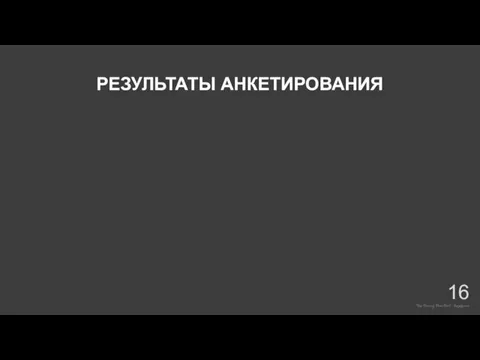 РЕЗУЛЬТАТЫ АНКЕТИРОВАНИЯ The Power of PowerPoint - thepopp.com