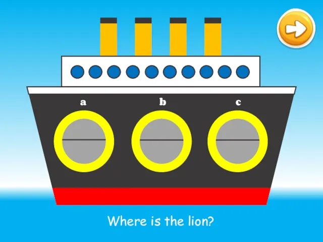 Where is the lion?
