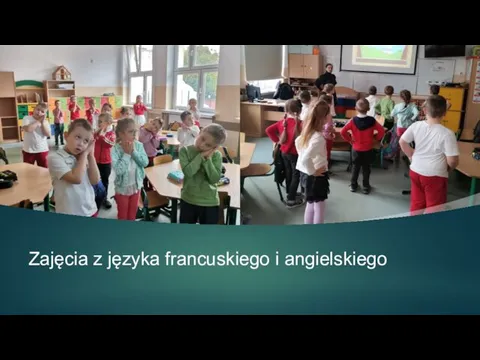 Zajęcia z języka francuskiego i angielskiego