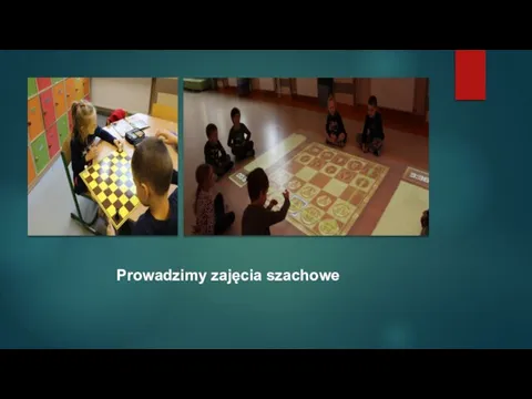 Prowadzimy zajęcia szachowe