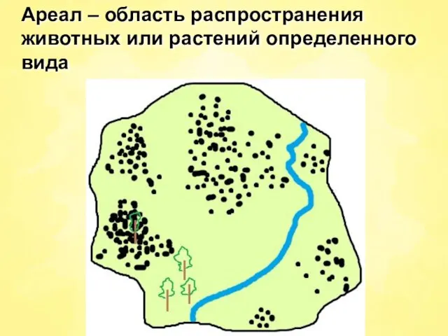 Ареал – область распространения животных или растений определенного вида