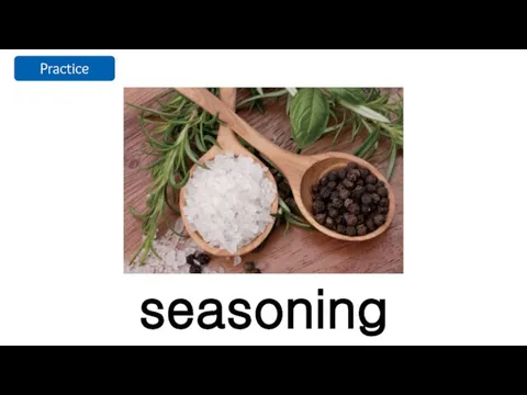 seasoning