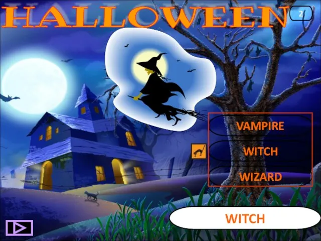 WITCH WITCH 2 VAMPIRE WIZARD HALLOWEEN