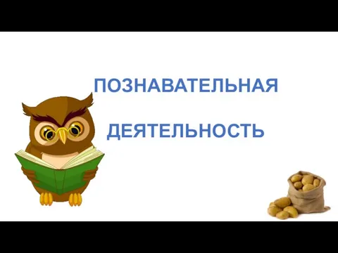 ПОЗНАВАТЕЛЬНАЯ ДЕЯТЕЛЬНОСТЬ