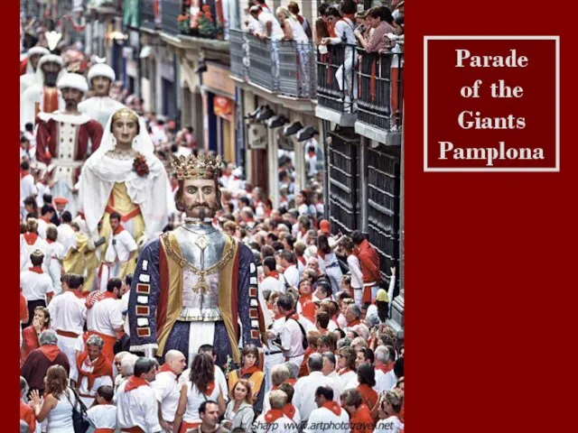 Parade of the Giants Pamplona