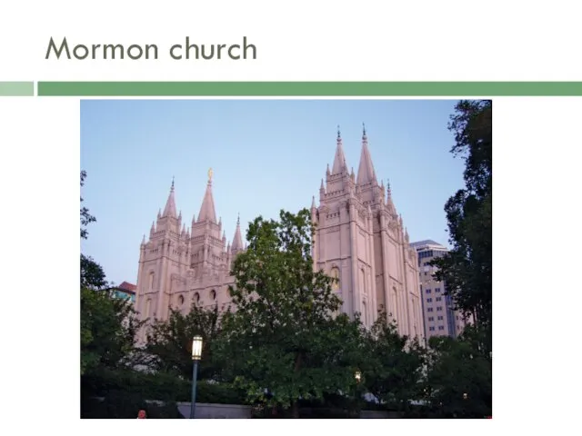 Mormon church