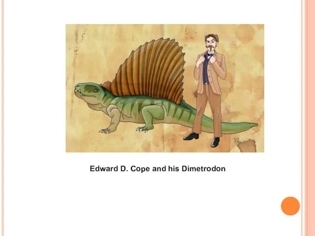 Edward D. Cope and his Dimetrodon