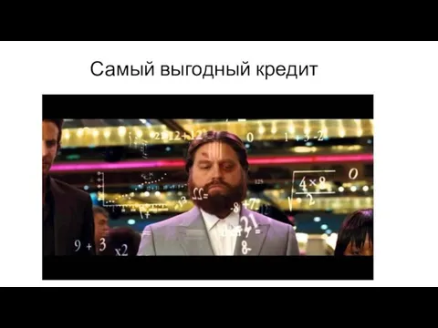 Самый выгодный кредит