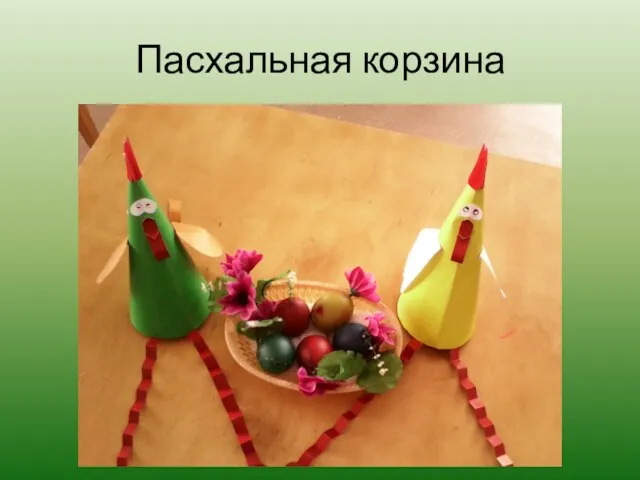 Пасхальная корзина