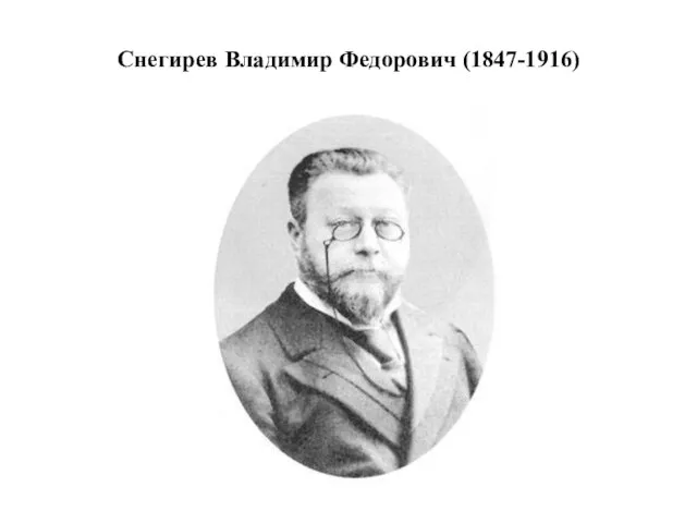 Снегирев Владимир Федорович (1847-1916)