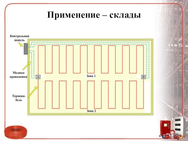 Применение – склады