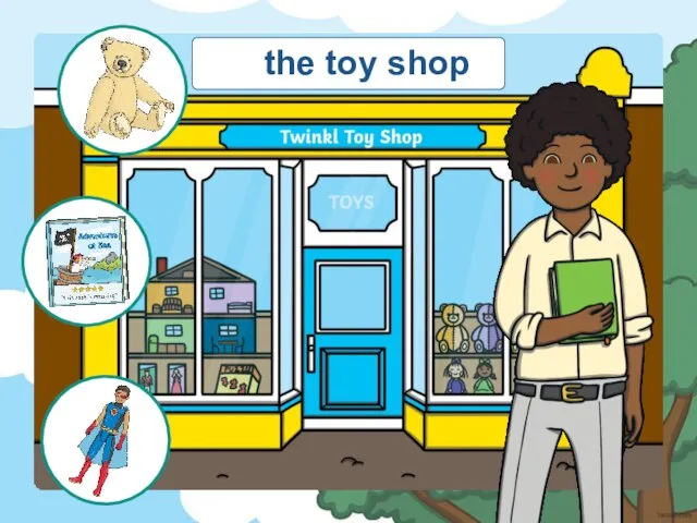 the toy shop