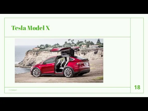 Tesla Model X 11/19/2021