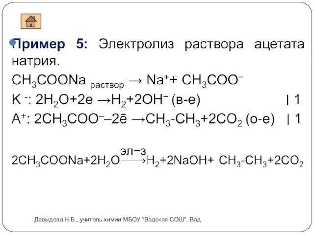 Давыдова Н.Б., учитель химии МБОУ "Вадская СОШ", Вад