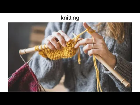 knitting