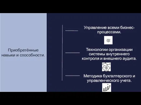 Управление всеми бизнес-процессами. Технологии организации системы внутреннего контроля и внешнего аудита. Методика