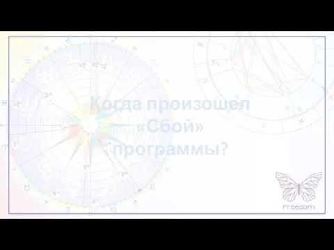 Когда произошел «Сбой» программы?