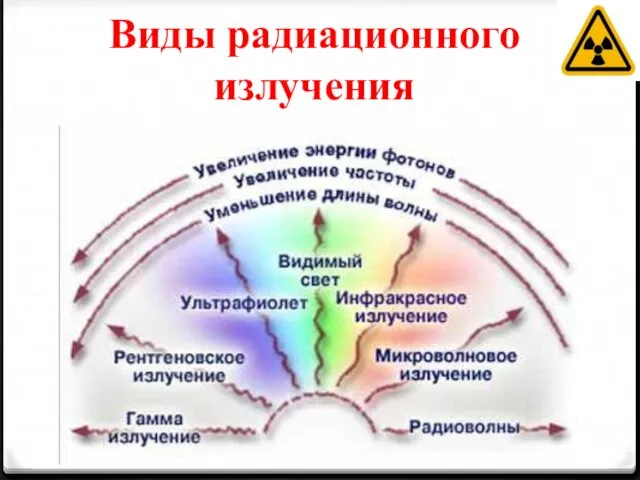 Виды радиационного излучения