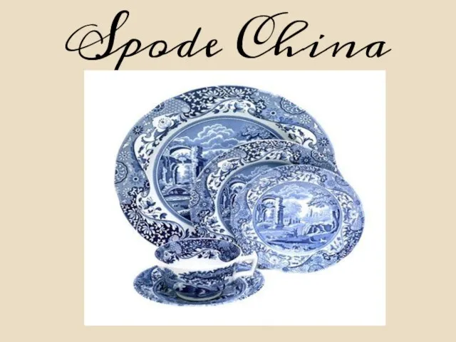 Spode China