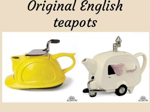 Original English teapots