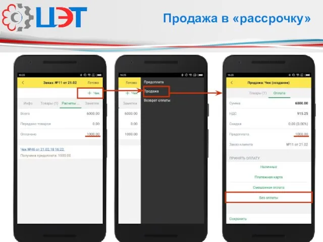 www.infocet.ru Продажа в «рассрочку»