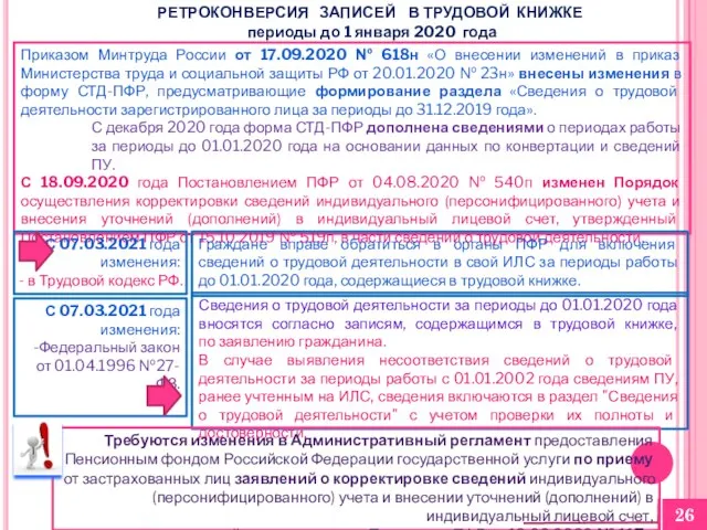 Приказом Минтруда России от 17.09.2020 № 618н «О внесении изменений в приказ