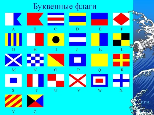 Буквенные флаги