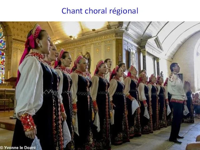 Chant choral régional