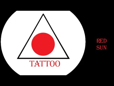 TATTOO Red Sun