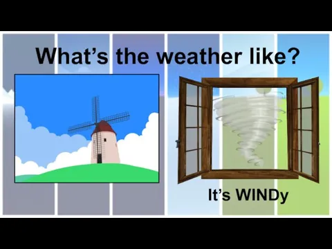 What’s the weather like? It’s WINDy