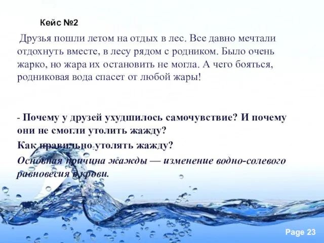 Кейс №2 Друзья пошли летом на отдых в лес. Все давно мечтали