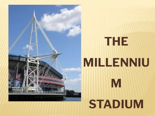 THE MILLENNIUM STADIUM