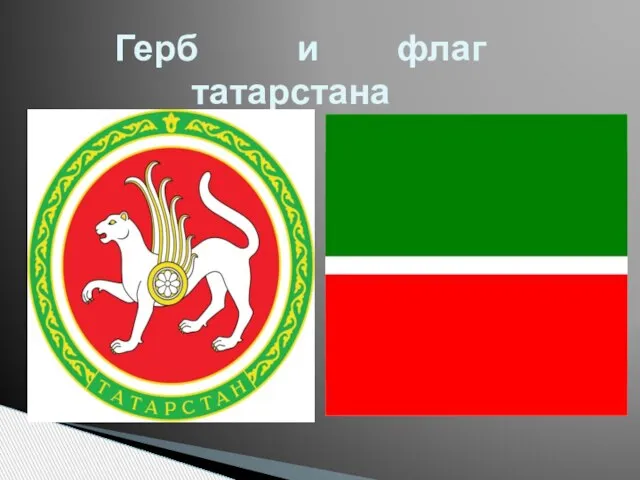 Герб и флаг татарстана