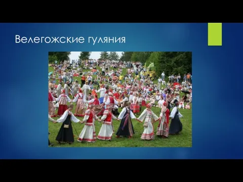 Велегожские гуляния