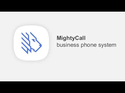 MightyCall business phone system