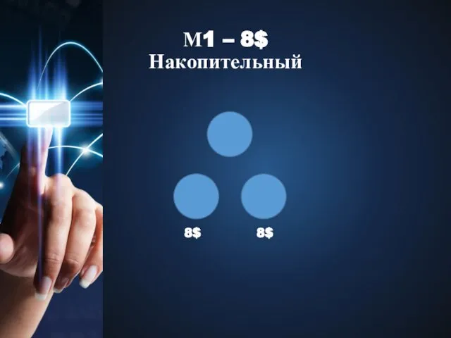 М1 – 8$ Накопительный 8$ 8$