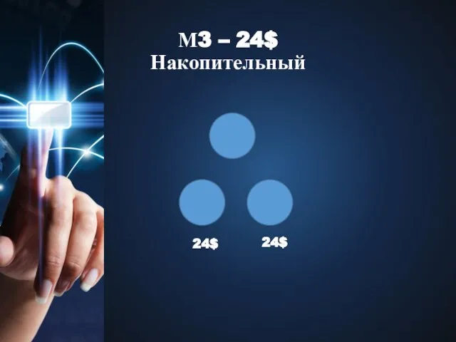 М3 – 24$ Накопительный 24$ 24$