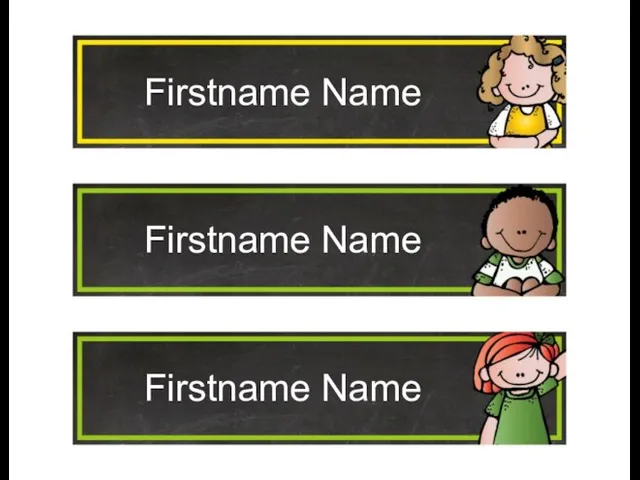 Firstname Name Firstname Name Firstname Name