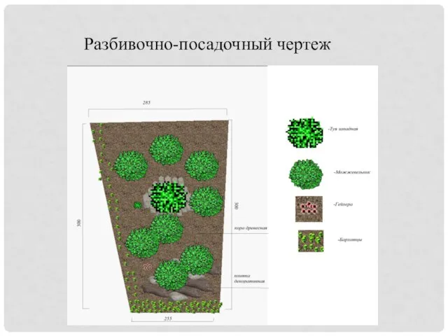 Разбивочно-посадочный чертеж