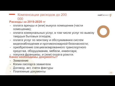 Расходы за 2019-2020 гг оплата аренды и (или) выкупа помещения (части помещения);