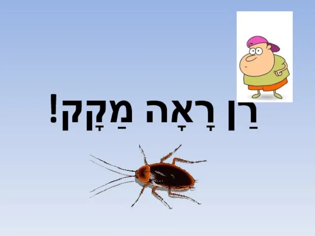 רַן רָאָה מַקָק!