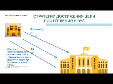 СТРАТЕГИИ ДОСТИЖЕНИЯ ЦЕЛИ ПОСТУПЛЕНИЯ В ВУЗ Лицей Высшей школы экономики. Москва, 2020.