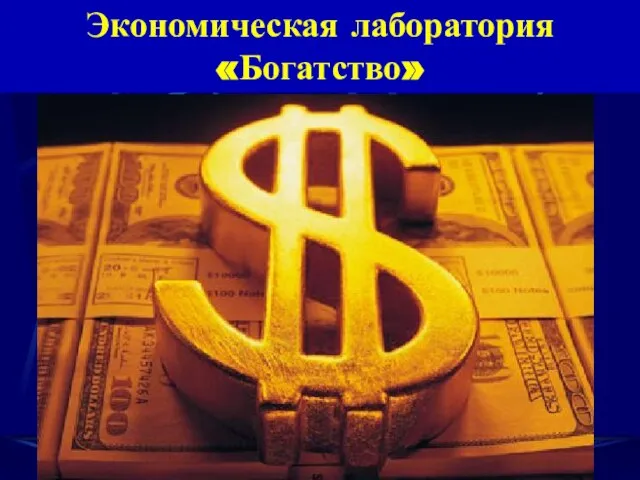 Экономическая лаборатория «Богатство»