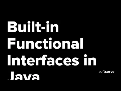 Built-in Functional Interfaces in Java
